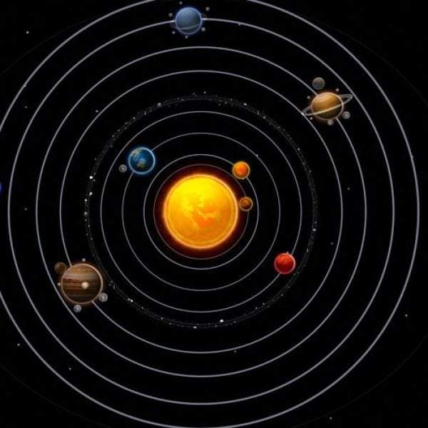 ¿Cómo se crean las líneas orbitales? ¿Y por qué no chocan los planetas?