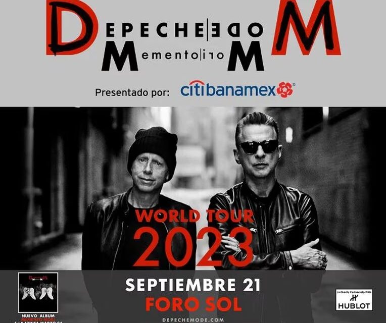 Depeche Mode regresa a México en éste 2023