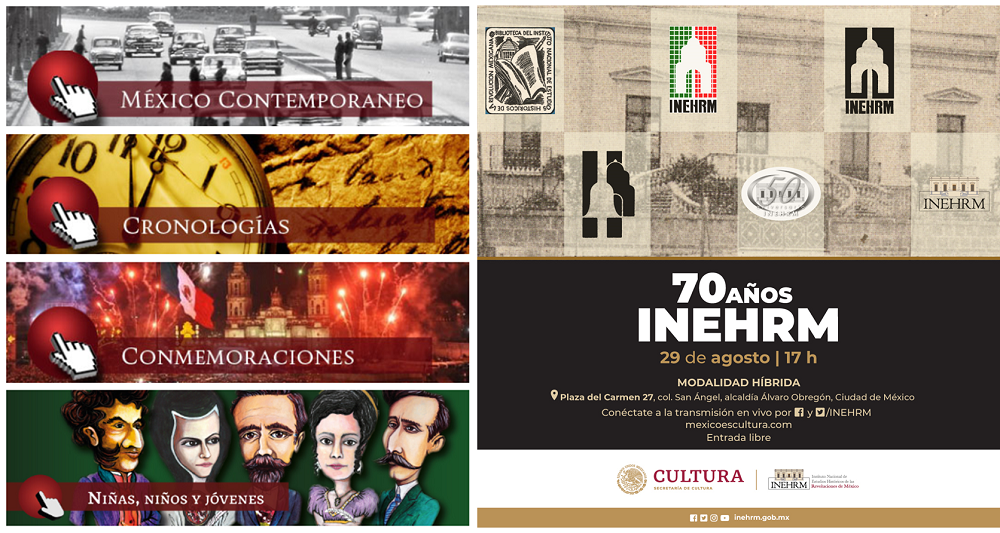 El Inehrm celebra su 70 aniversario con el legado editorial único y propio