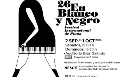 La edición 26 del Festival Internacional de Piano En Blanco y Negro reunirá cuatro siglos de música