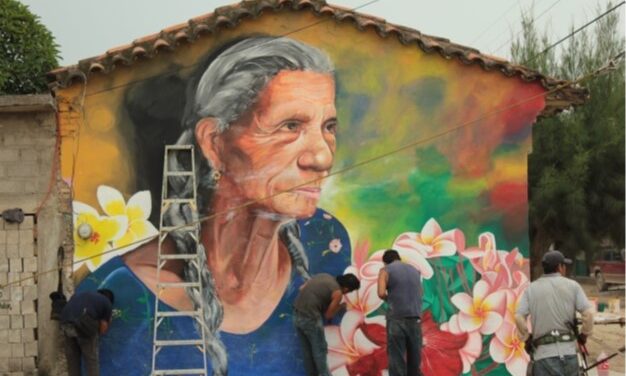 El Colectivo Chiquitraca representa en murales las costumbres y tradiciones de la cultura zapoteca