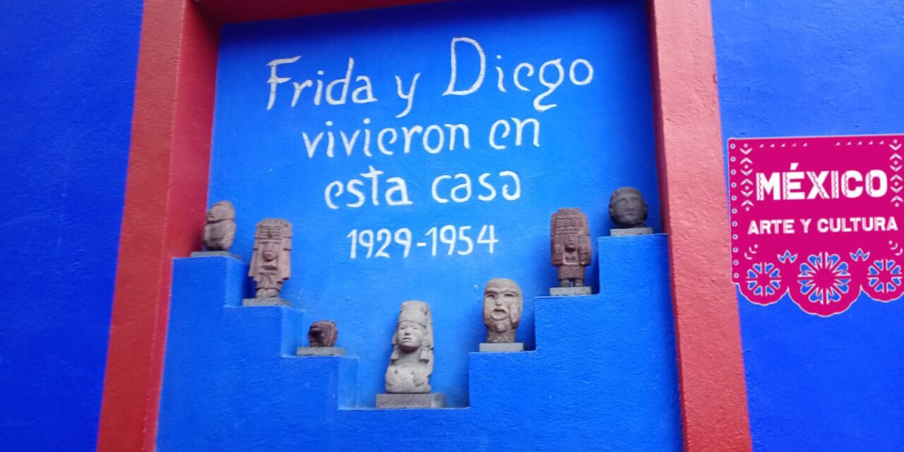 visita la casa azul, museo Frida Kahlo en Coyoacán