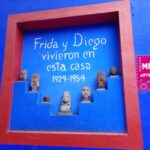 visita la casa azul, museo Frida Kahlo en Coyoacán