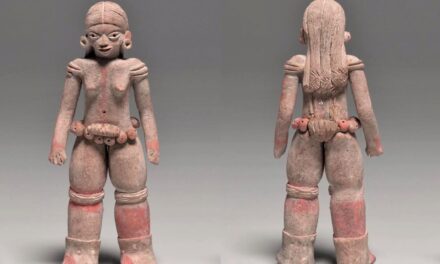 Figurita hembra de Guerrero, México, región de Xalitla
