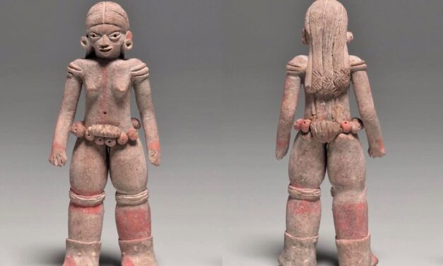 Figurita hembra de Guerrero, México, región de Xalitla