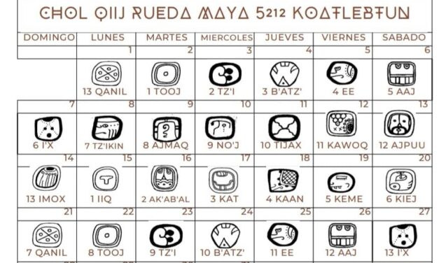 La Rueda Maya Diciembre