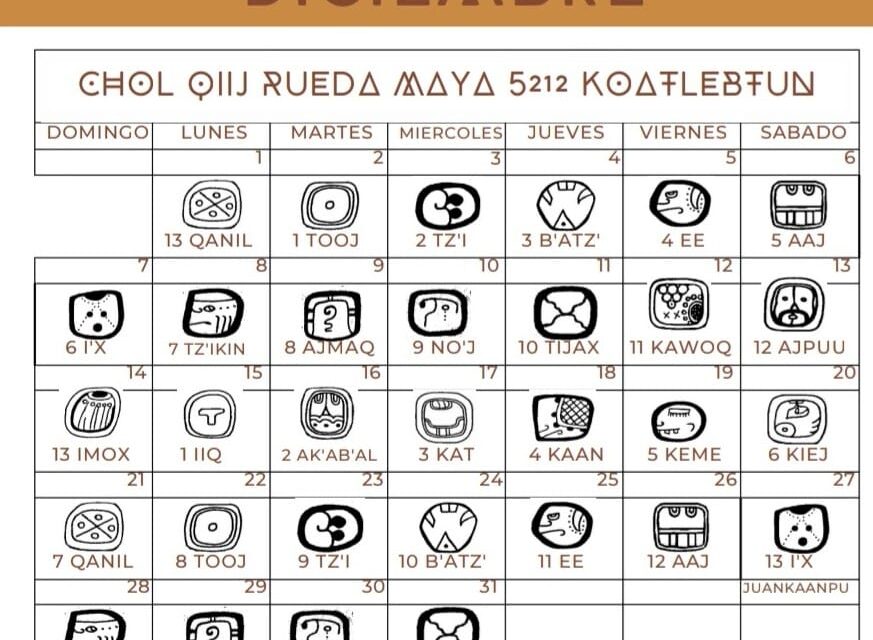 La Rueda Maya Diciembre