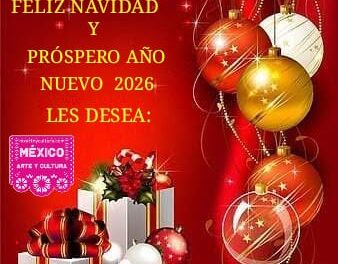 FELIZ NAVIDAD Y PRÓSPERO AÑO NUEVO 2026 LES DESEA…