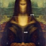 La Monalisa, una de las obras más estudiadas de la historia que aplica una simetría perfecta.