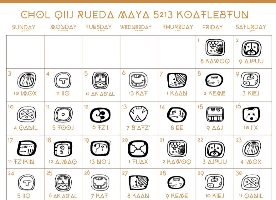 El Chol Q´ii rueda Maya, en el mes de mayo