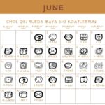 El calendario maya Chol Q’iij en el mes de junio