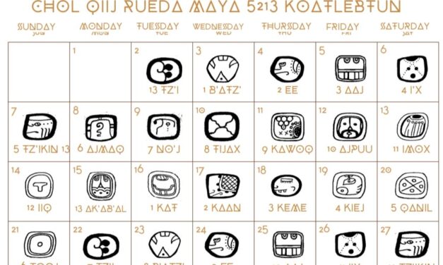 El calendario maya Chol Q’iij en el mes de junio