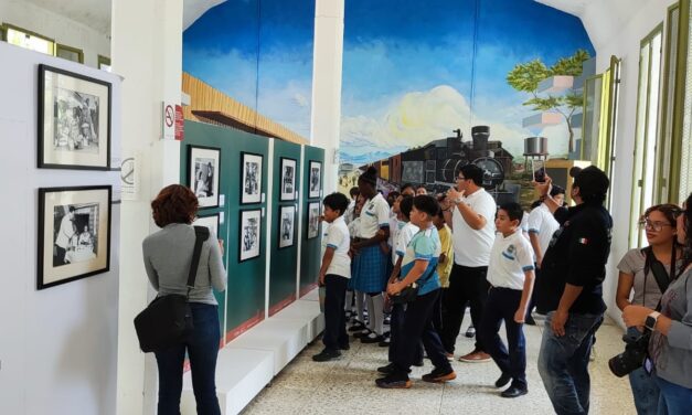 CON UN AMPLIO CATÁLOGO DE EXPOSICIONES ITINERANTES SE DIFUNDE EL PATRIMONIO FERROVIARIO DE MÉXICO.