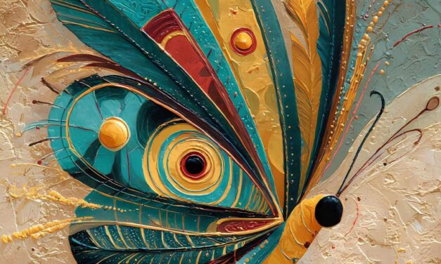 La oración de la mariposa emplumada