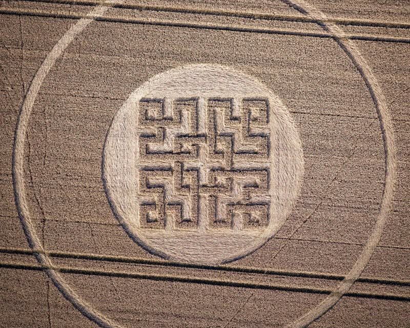 interpretación de las nuevas apariciones de los «Crop Circles