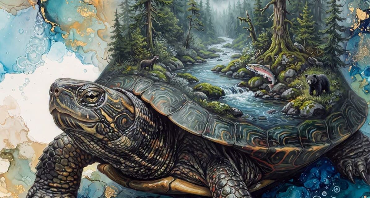La Abuela Tortuga, Guardiana de la Tierra Viva